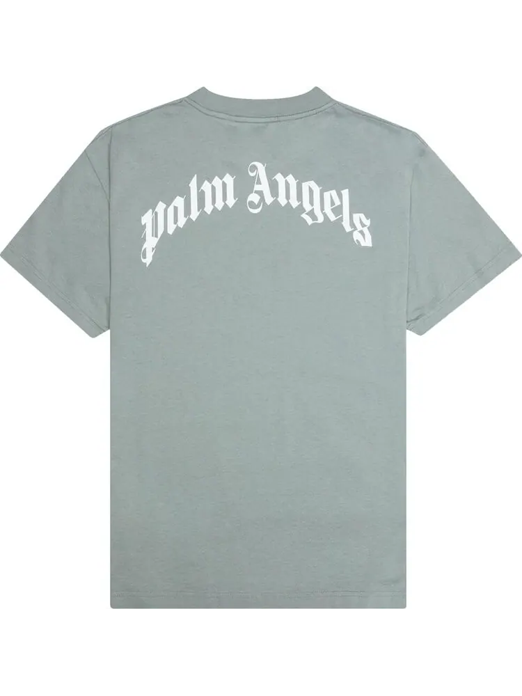 Футболка Palm Angels Bear Classic Tee 'Grey/Brown' — изображение 2 из 2, серый