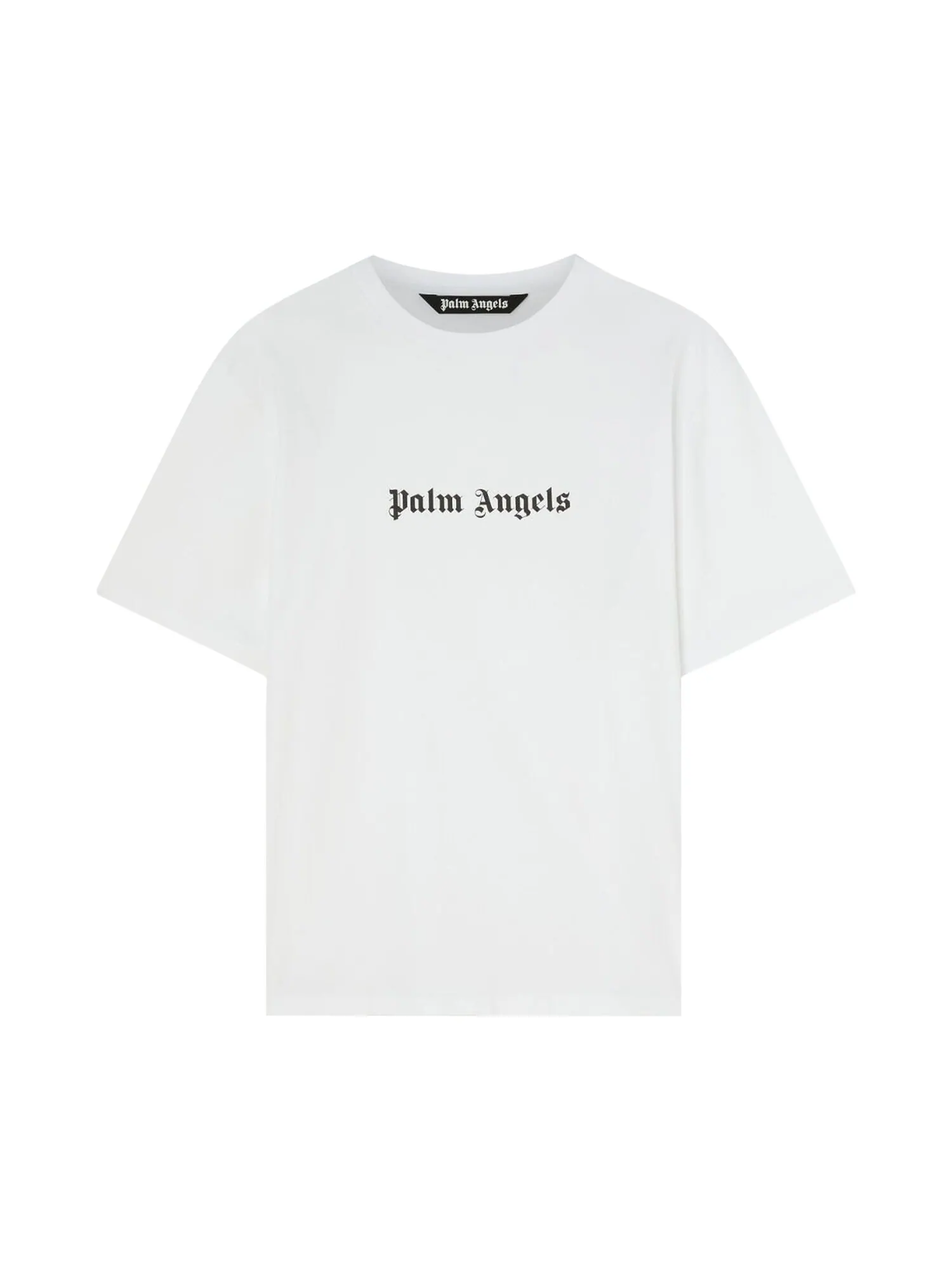 Классическая узкая футболка с логотипом Palm Angels — изображение 1 из 1, белый