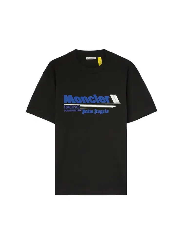 Футболка Moncler x Palm Angels Racing — изображение 1 из 3, черный