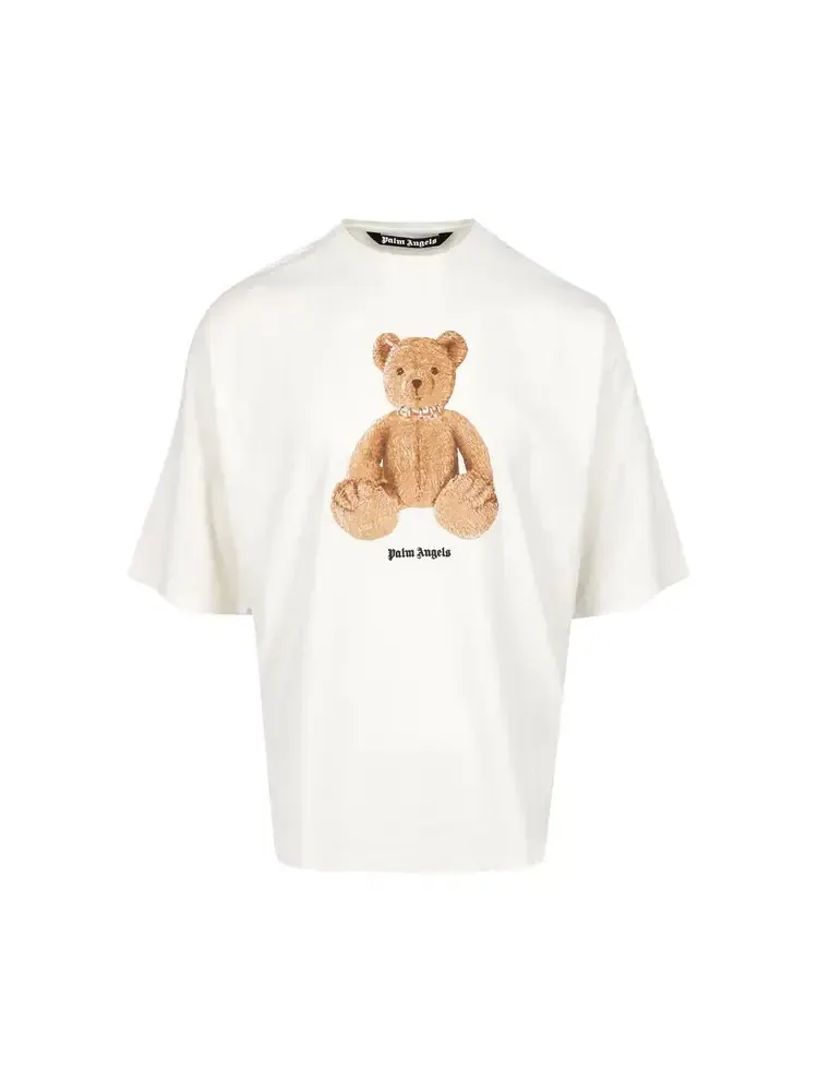 Футболка Palm Angels Bear Over — изображение 1 из 1, белый