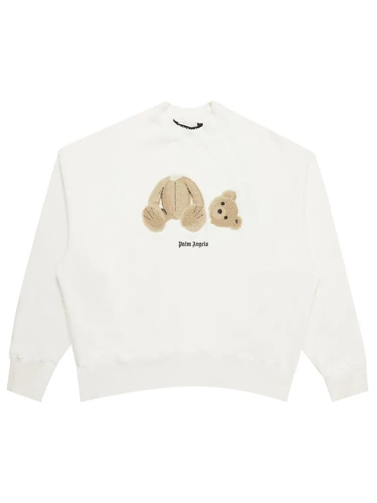 Топ Palm Angels PA Bear Creoff — изображение 1 из 3, белый/коричневый