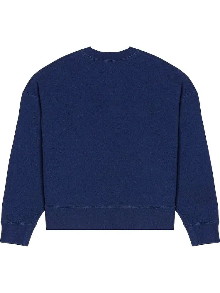 Толстовка Palm Angels Bear In Love Crewneck 'Blue/White' — изображение 2 из 2, синий
