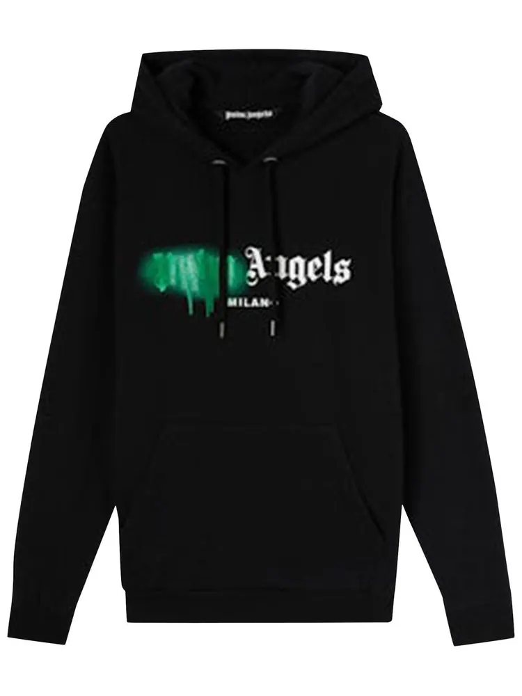 Худи Palm Angels Milano Sprayed — изображение 1 из 1, черный
