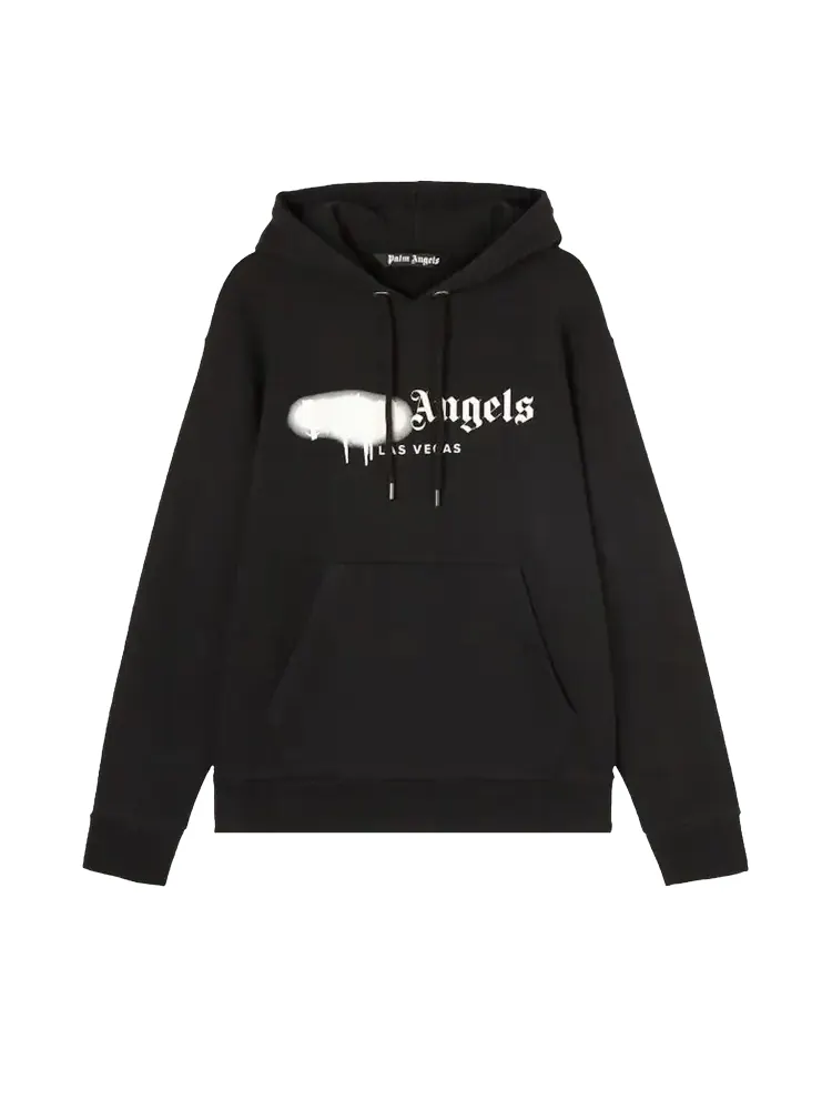 Худи Palm Angels Las Vegas Sprayed 'Black' — изображение 1 из 1, черный