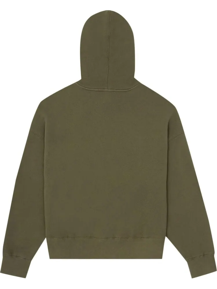 Худи Palm Angels Bear Hoodie 'Military Brown' — изображение 2 из 2, зеленый
