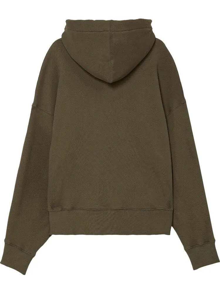 Худи Palm Angels Gd Bear Hoodie 'Military/White' — изображение 2 из 2, зеленый