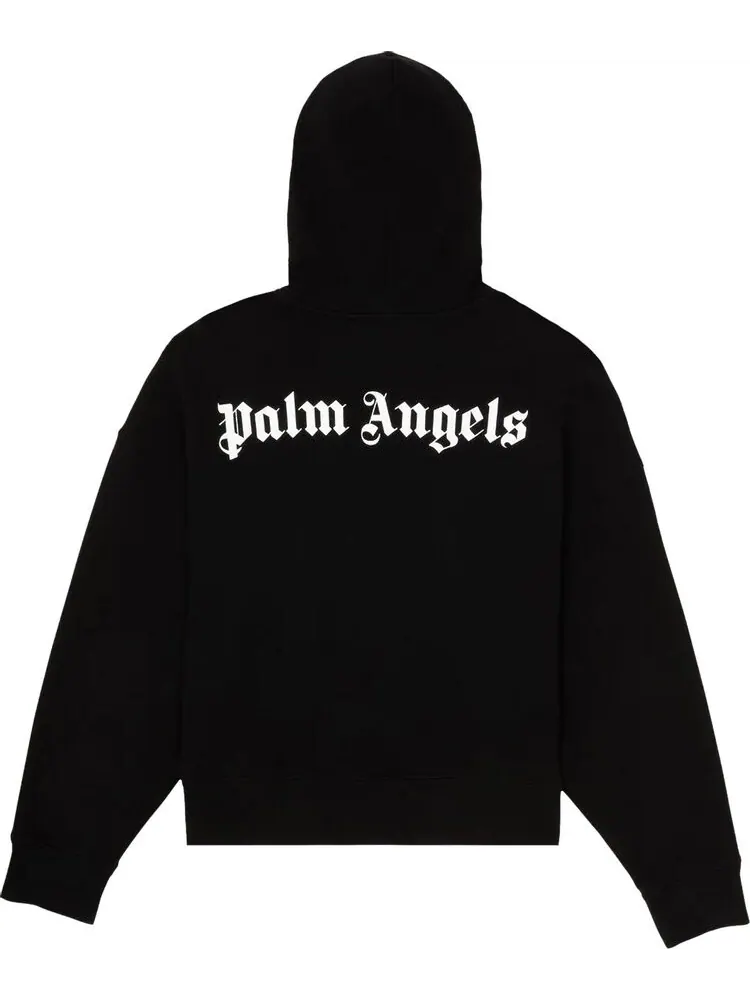 Худи Palm Angels Juggler Pin Up Hoodie 'Black/Pink' — изображение 2 из 2, черный
