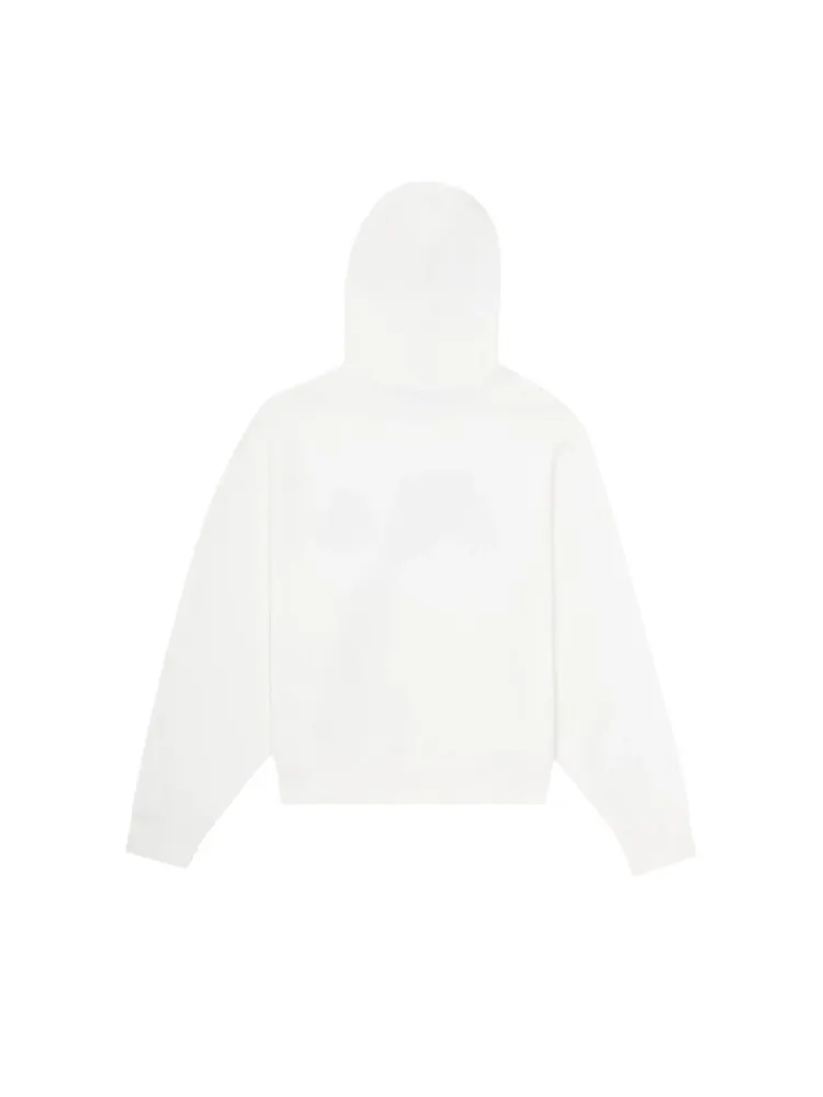 Худи Palm Angels Burning Head Hoodie 'Brillant White/Yellow' — изображение 2 из 2, белый