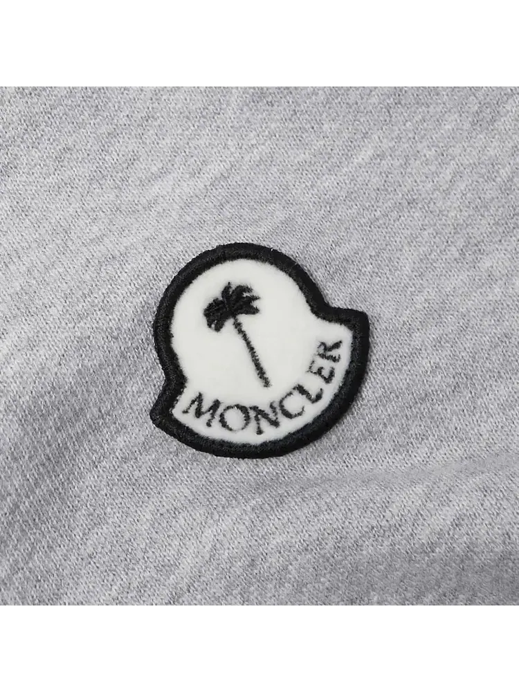 Худи Moncler x Palm Angels — изображение 2 из 2, серый
