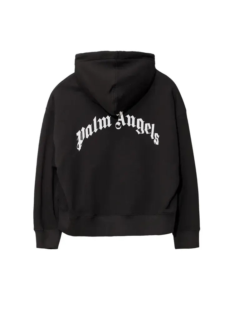 Худи с логотипом Moncler x Palm Angels — изображение 2 из 2, черный