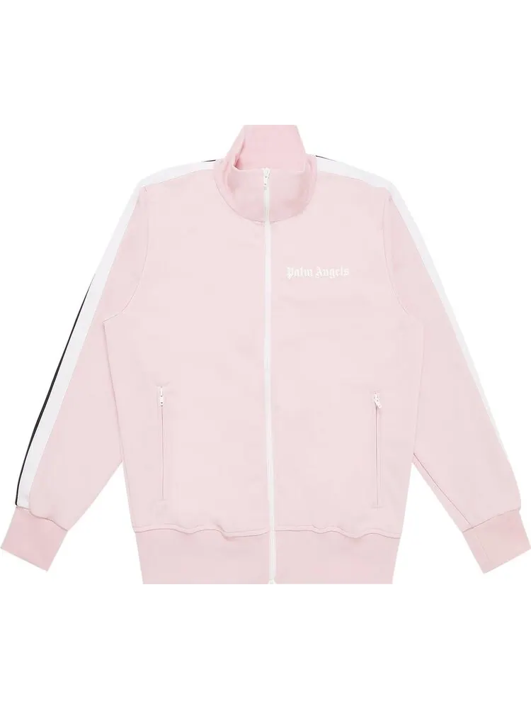 Куртка Palm Angels Classic Track Jacket 'Almond Blossom/White' — изображение 1 из 3, розовый