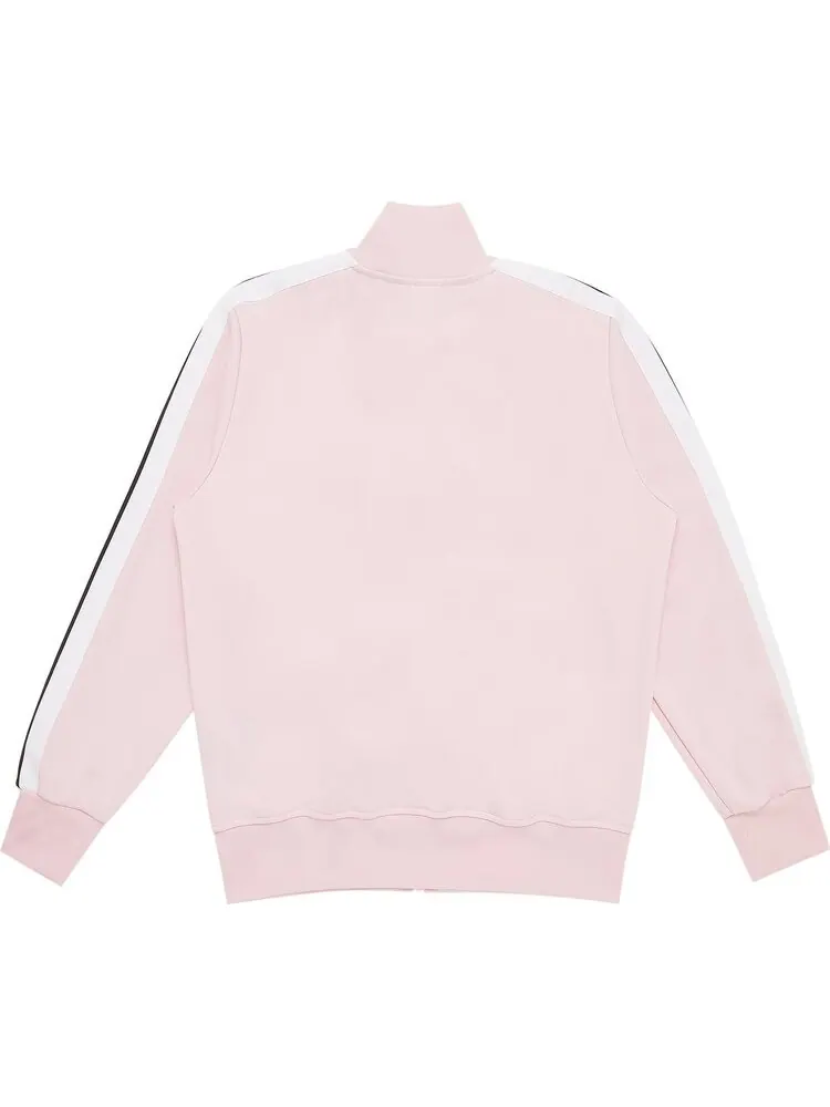 Куртка Palm Angels Classic Track Jacket 'Almond Blossom/White' — изображение 2 из 3, розовый