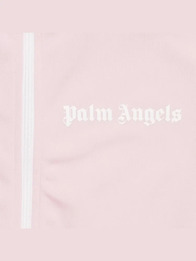 Куртка Palm Angels Classic Track Jacket 'Almond Blossom/White' — изображение 3 из 3, розовый