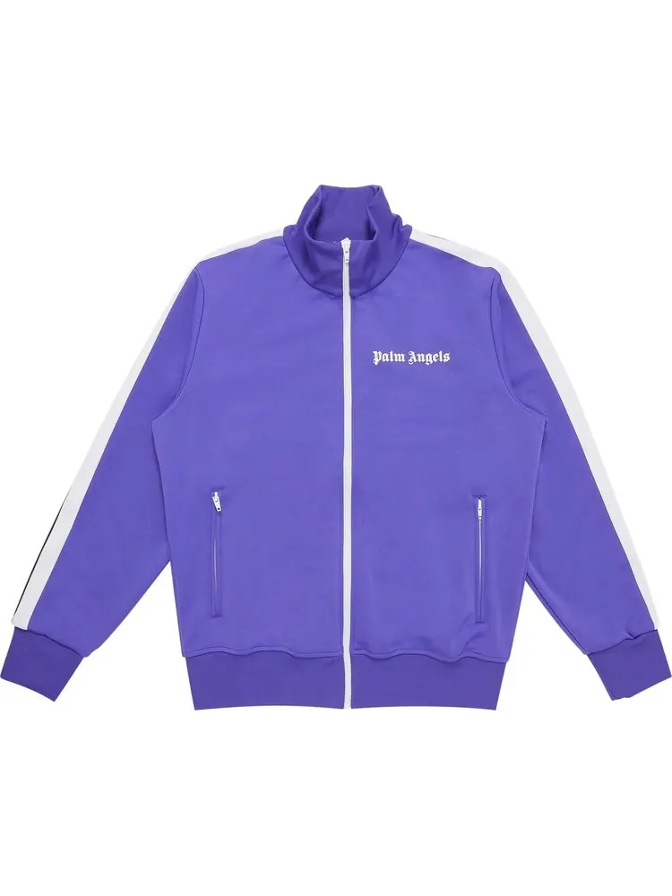 Куртка Palm Angels Classic Track Jacket 'Purple/White' — изображение 1 из 3, фиолетовый