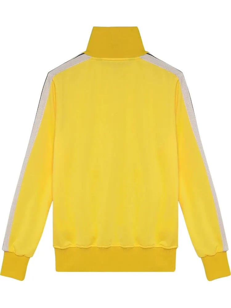 Куртка Palm Angels Classic Track Jacket 'Yellow/White' — изображение 2 из 2, желтый