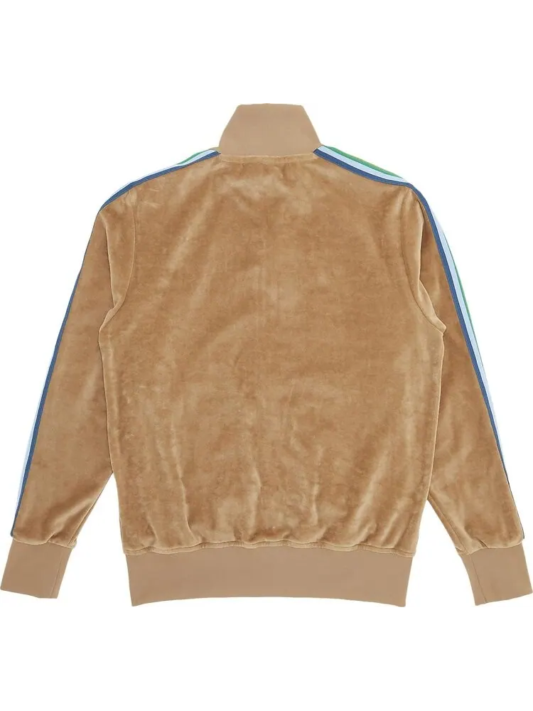 Куртка Palm Angels PA Rainbow Chenille Track Jacket 'Brown' — изображение 2 из 3, коричневый