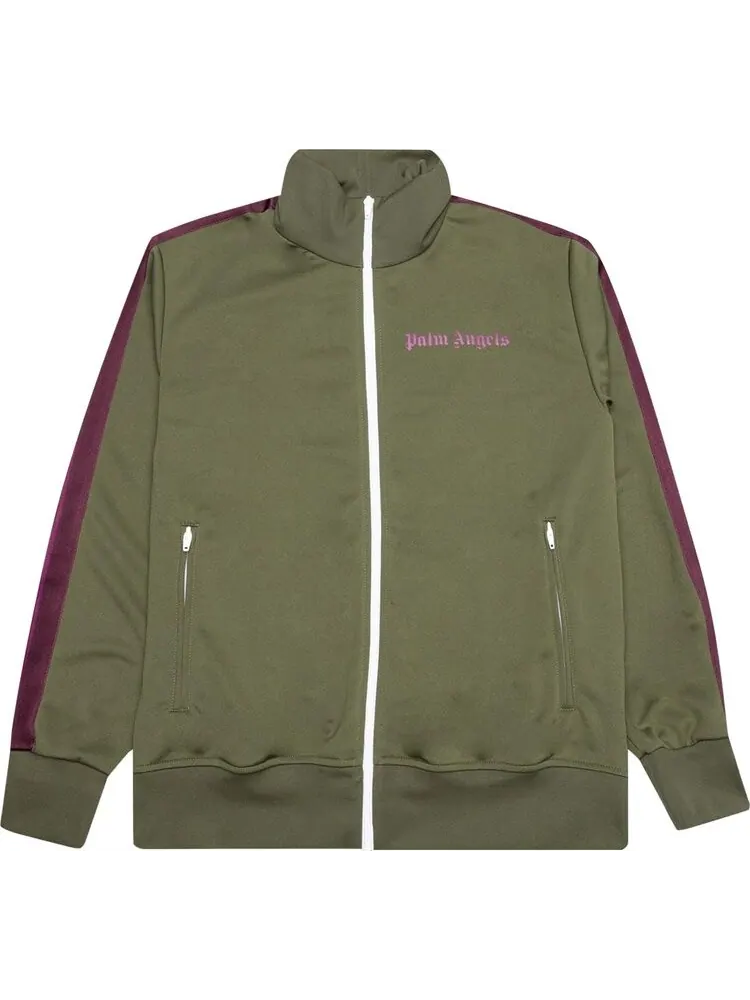 Куртка Palm Angels College Track Jacket 'Military Purple' — изображение 1 из 2, фиолетовый