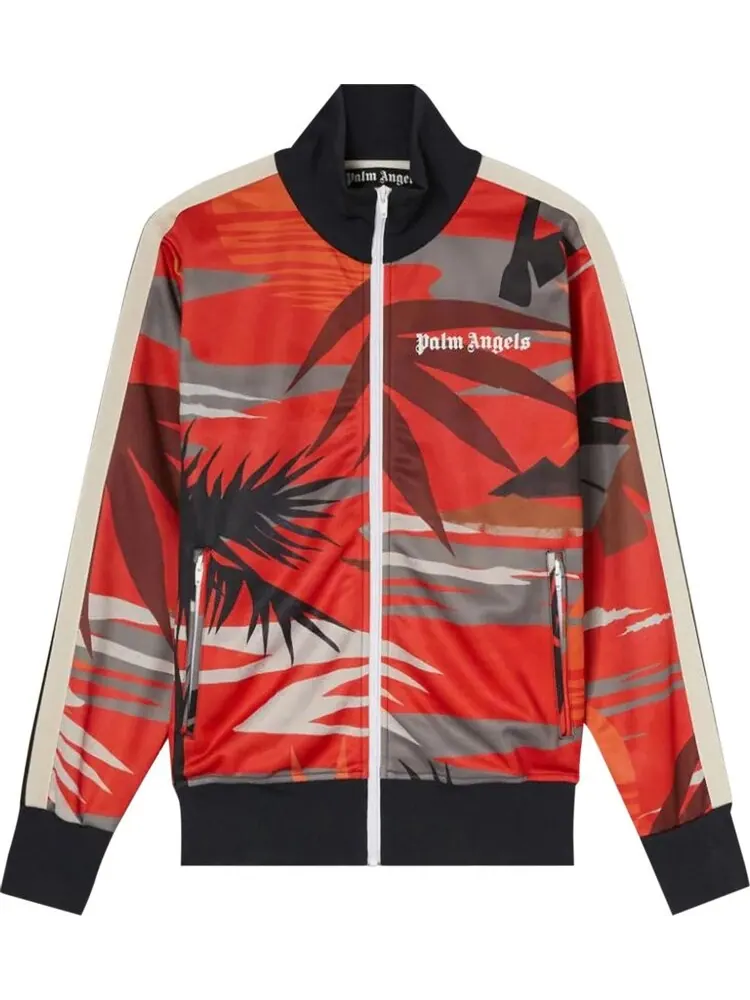 Куртка Palm Angels Hawaii Track Jacket 'Multicolor/Off White' — изображение 1 из 1, мульти