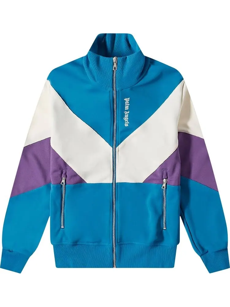 Куртка Palm Angels V Colorblock Track Jacket 'Cobalt/Blue' — изображение 1 из 1, синий