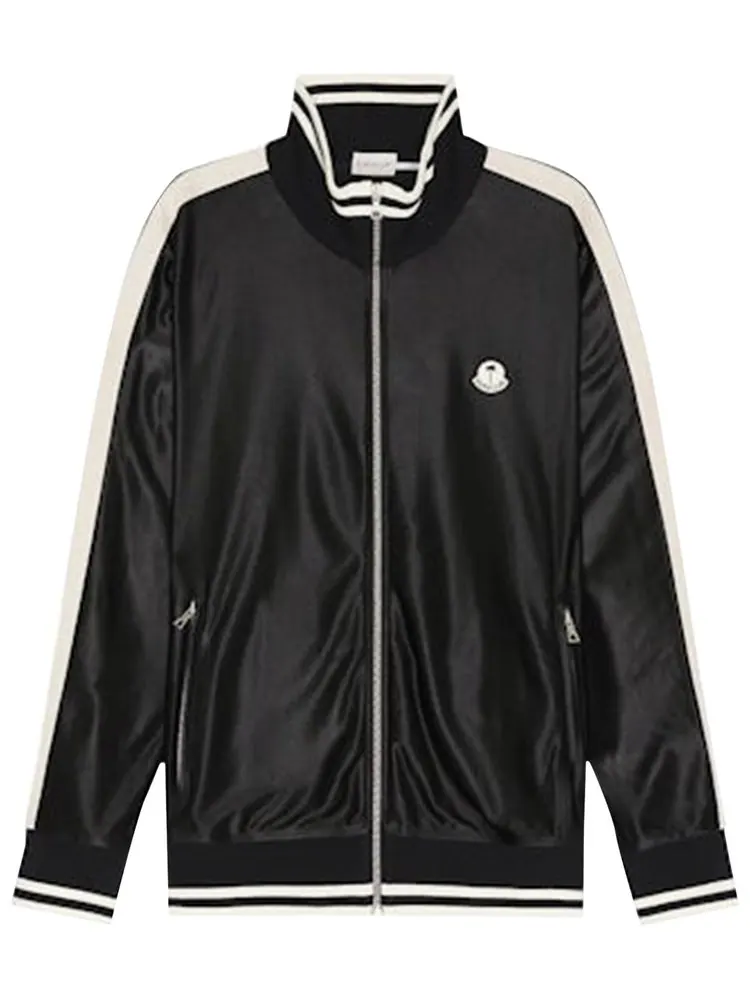 Спортивная куртка Moncler x Palm Angels на молнии — изображение 1 из 1, черный