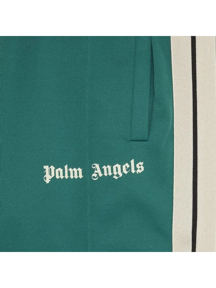 Брюки Palm Angels Classic Track Pant 'Forest Green' — изображение 3 из 3, зеленый