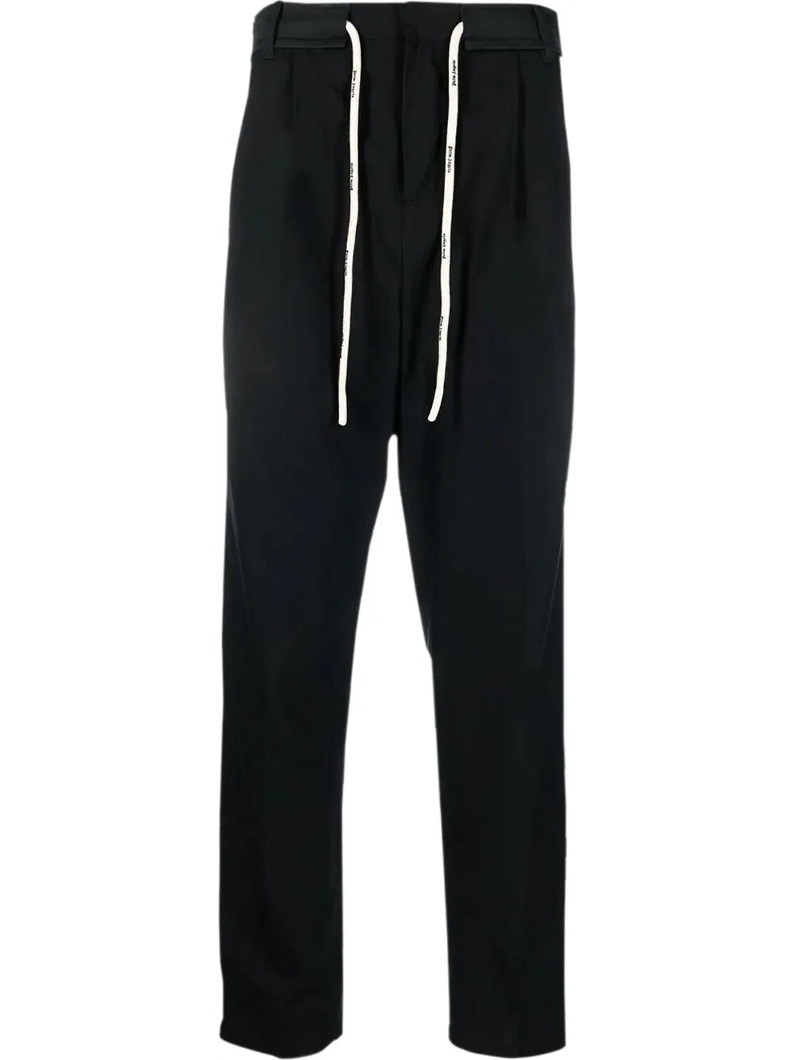 Брюки Palm Angels Track Belt Pants 'Black' — изображение 1 из 1, черный