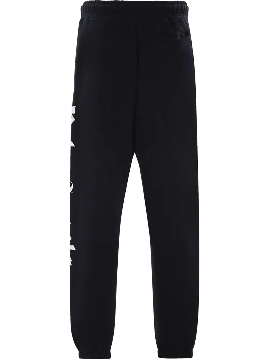 Спортивные брюки Palm Angels Side Logo Sweatpants 'Black/White' — изображение 2 из 2, черный