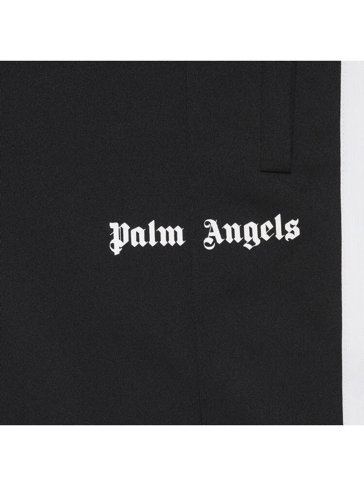 Брюки Palm Angels Classic Track Pants 'Black/White' — изображение 3 из 3, черный