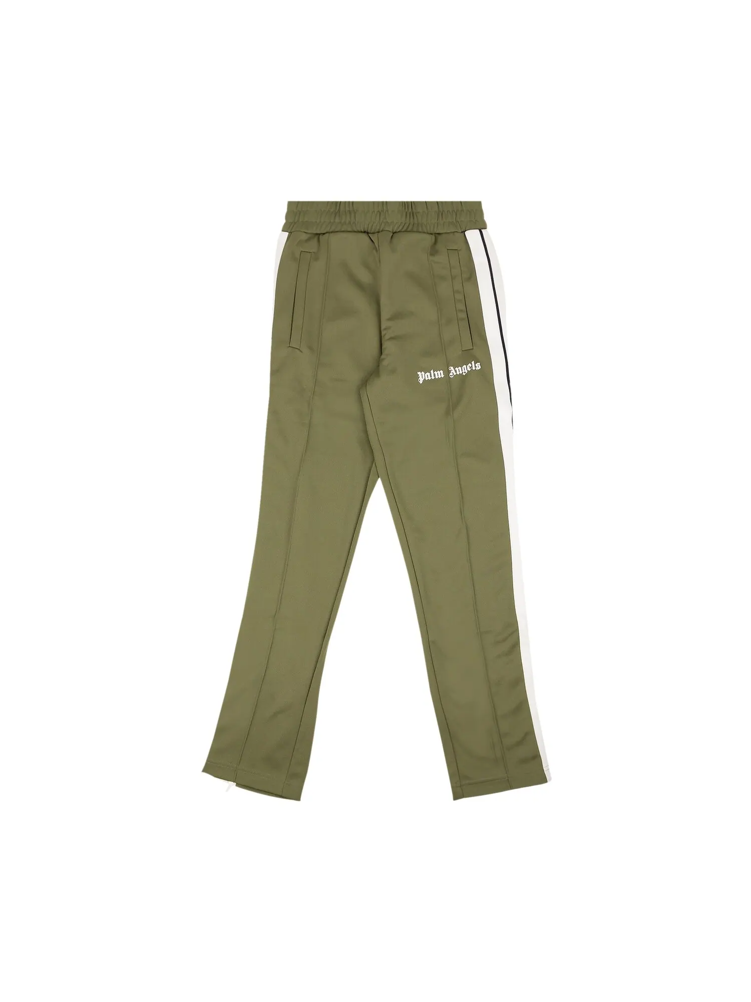 Классические спортивные брюки Palm Angels — изображение 1 из 3, милитари/белый