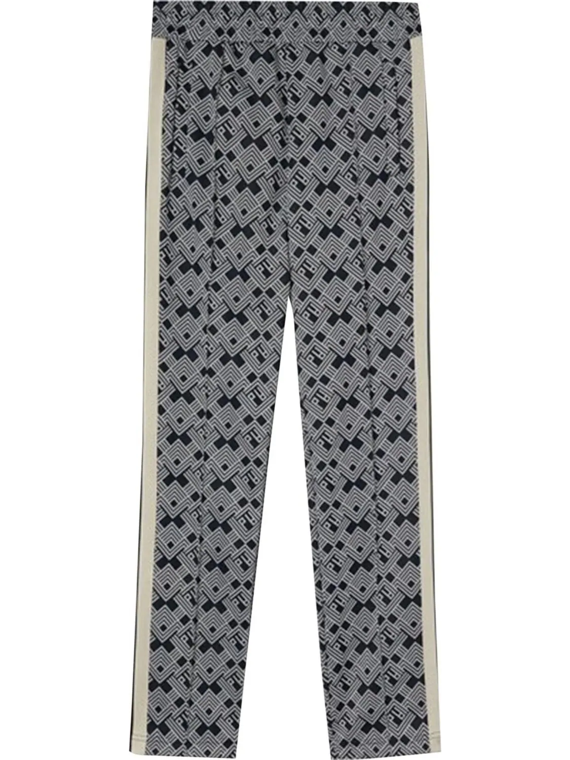 Брюки Palm Angels PA Jaquard Track Pants 'Navy Blue/Off White' — изображение 1 из 1, синий