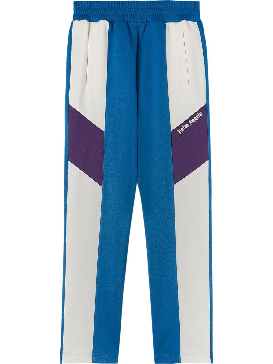 Брюки Palm Angels V Colorblock Track Pants 'Cobalt Blue' — изображение 1 из 1, синий
