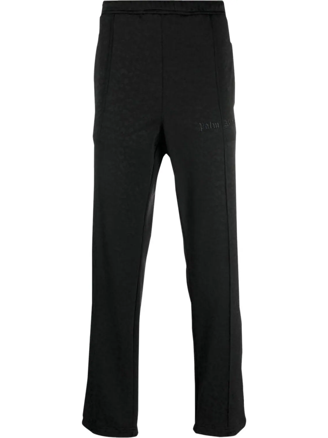 Брюки Palm Angels Tuxedo Leopard Track Pants 'Black/White' — изображение 1 из 1, черный