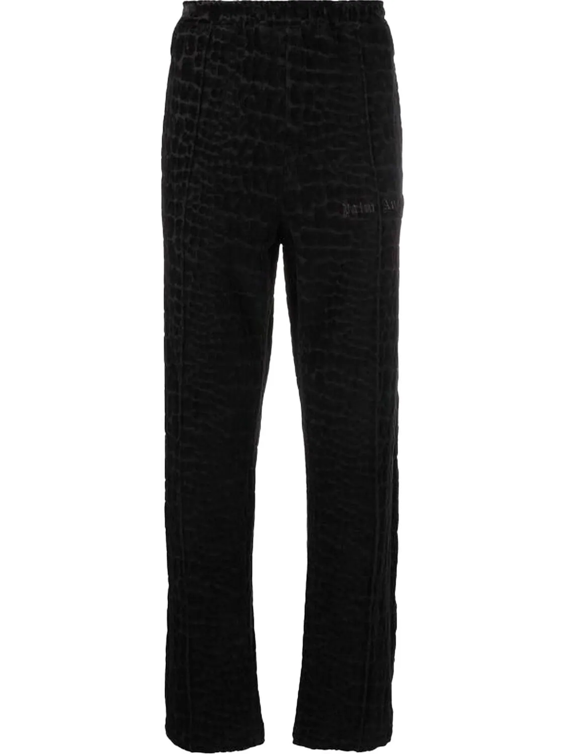 Брюки Palm Angels Tuxedo Coco Track Pants 'Black/White' — изображение 1 из 1, черный