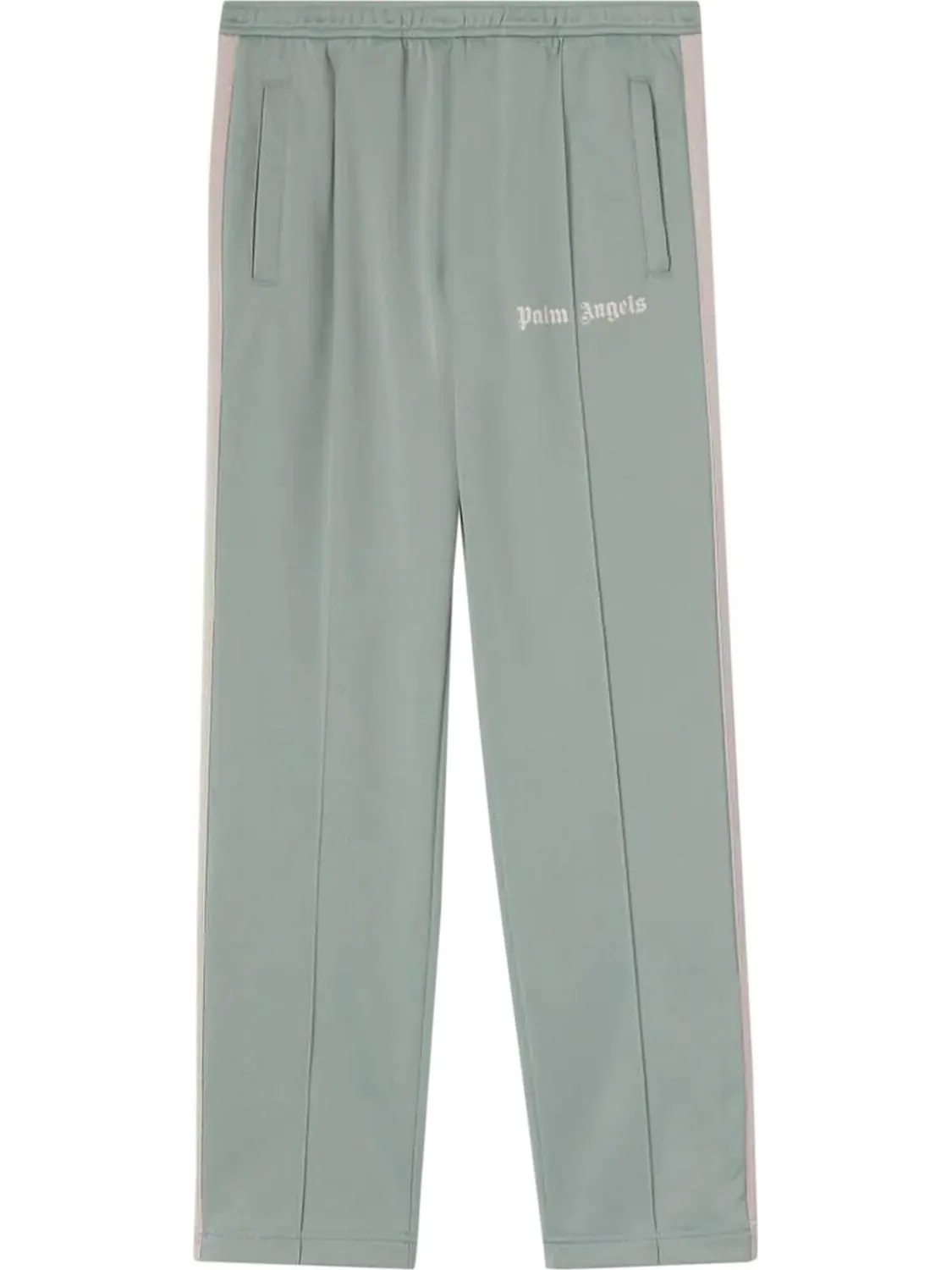 Брюки Palm Angels New Slim Track Pants 'Sea Foam/Off White' — изображение 1 из 1, зеленый