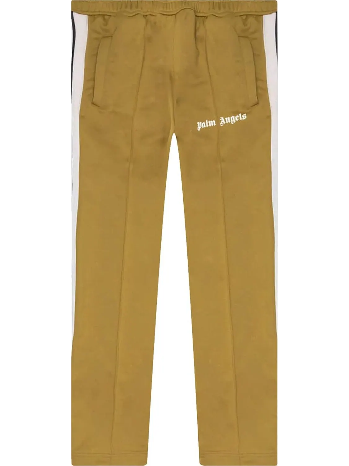 Брюки Palm Angels New Slim Track Pants 'Bronze/Off White' — изображение 1 из 2, коричневый
