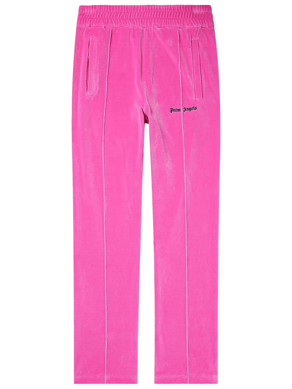 Спортивные штаны Palm Angels Velvet Track Pants 'Pink' — изображение 1 из 1, розовый