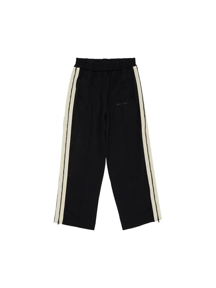 Брюки Palm Angels Performance Zip-Up Track Pant — изображение 1 из 3, черный/оранжевый