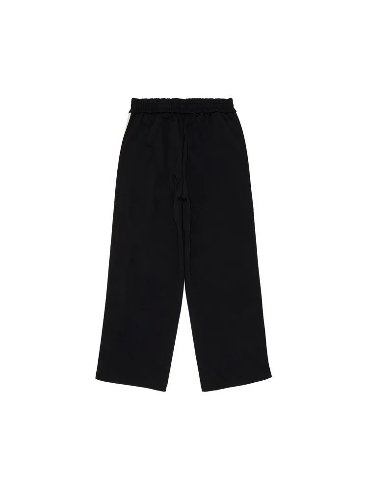 Брюки Palm Angels Performance Zip-Up Track Pant — изображение 2 из 3, черный/оранжевый