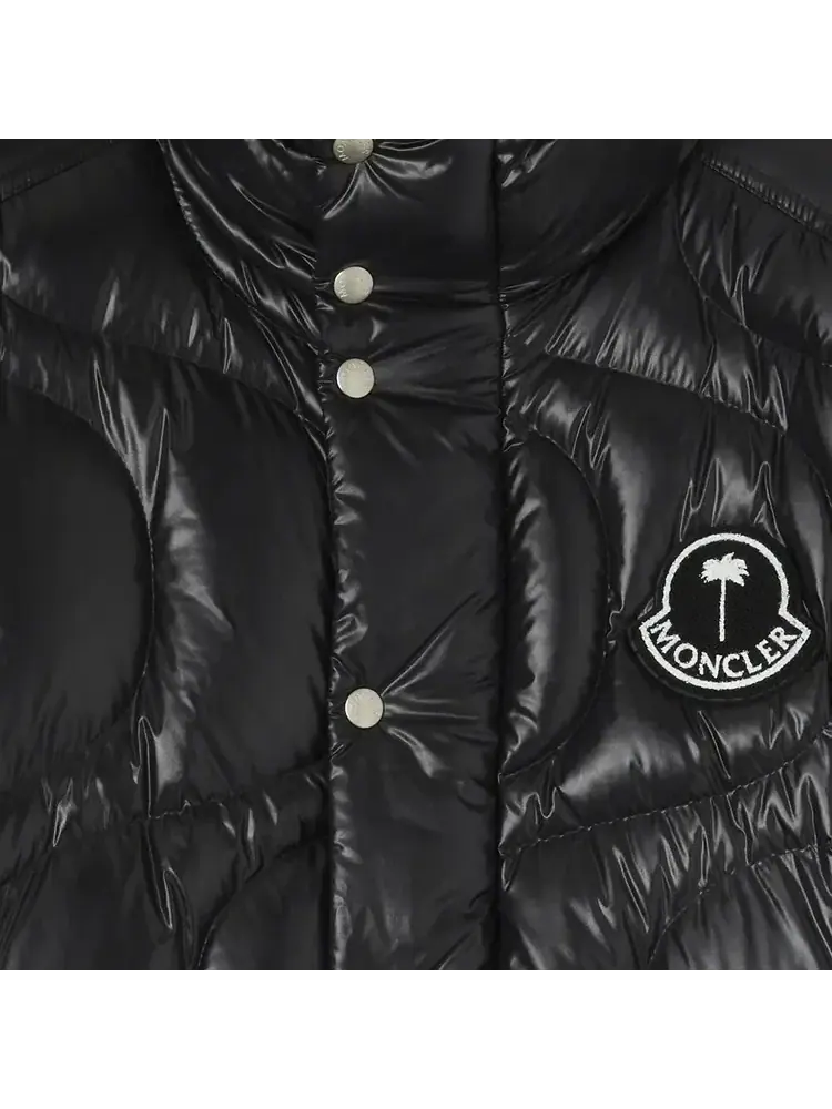 Пуховая куртка Moncler x Palm Angels Haunani — изображение 3 из 3, черный