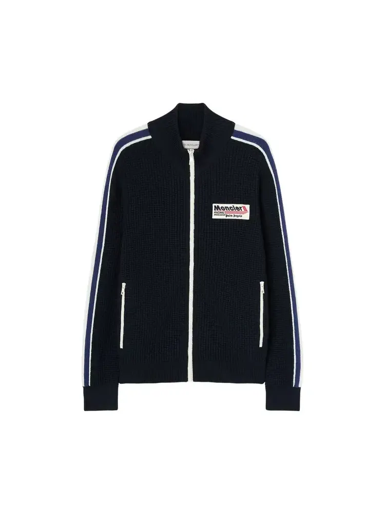 Куртка-бомбер Moncler x Palm Angels Racing — изображение 1 из 1, синий