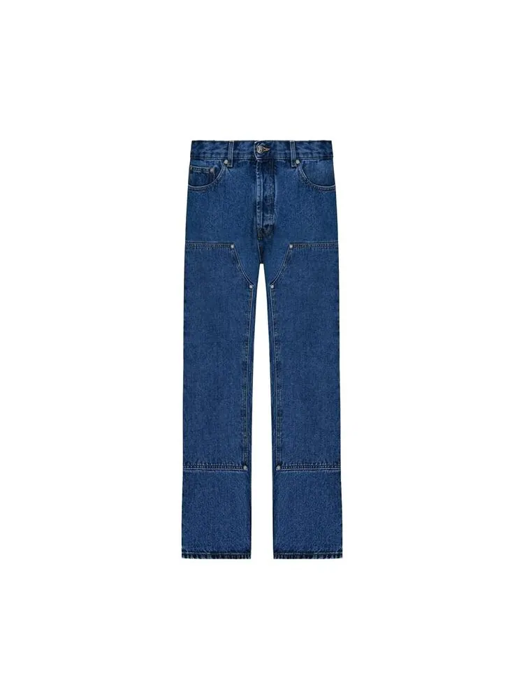 Джинсы Palm Angels Carpenter Jeans Blue — изображение 1 из 1, синий