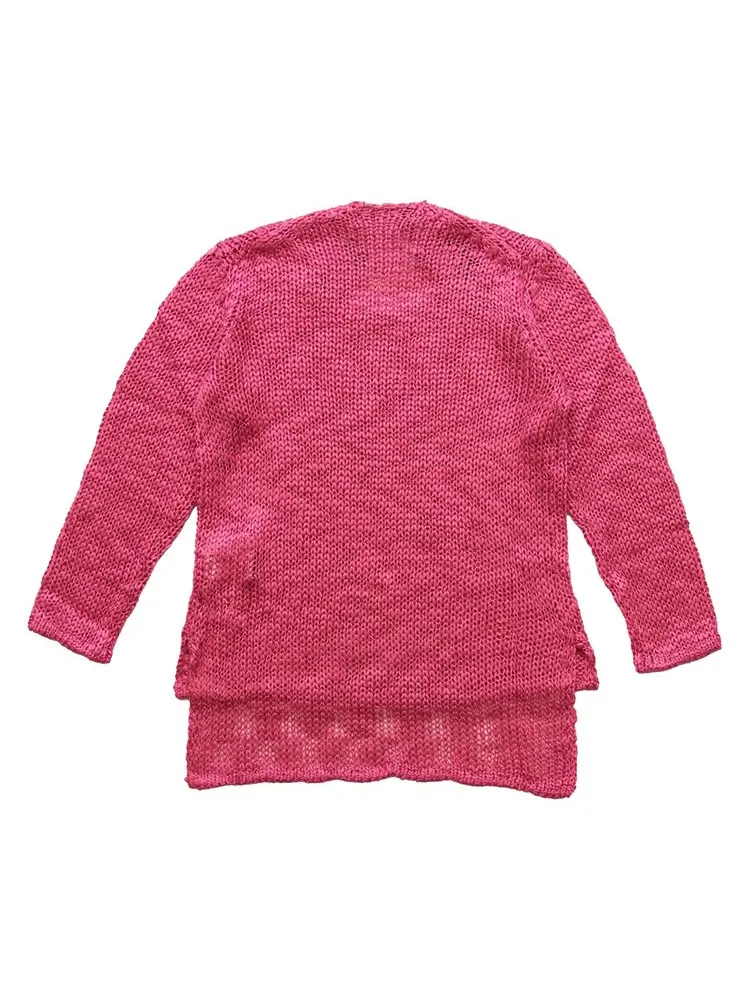 Свитер Comme des Garçons Homme Plus Crewneck Sweater 'Pink' — изображение 2 из 2, розовый
