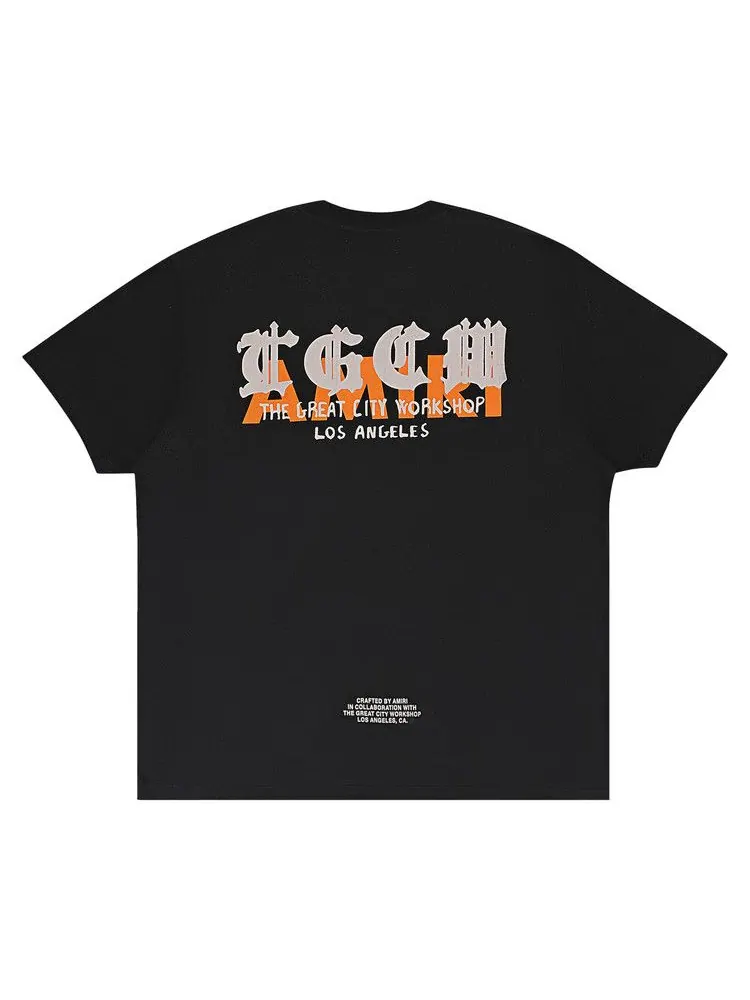Футболка Amiri T.G.C.W. Tee — изображение 2 из 3, черный