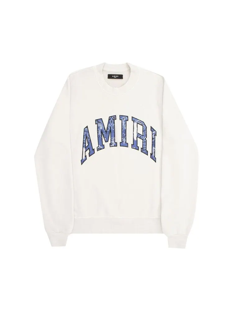 Свитер Amiri Bandana Applique Crew