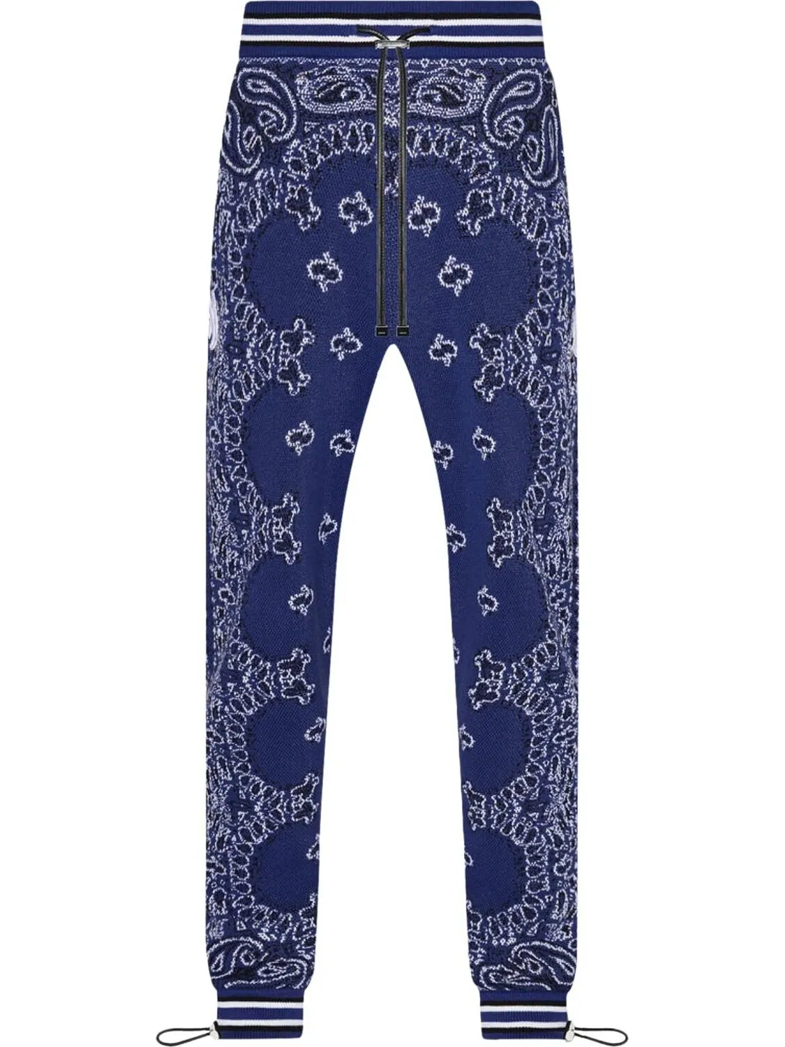 Спортивные брюки Amiri Bandana B-Ball Sweatpants 'Blue/Black'