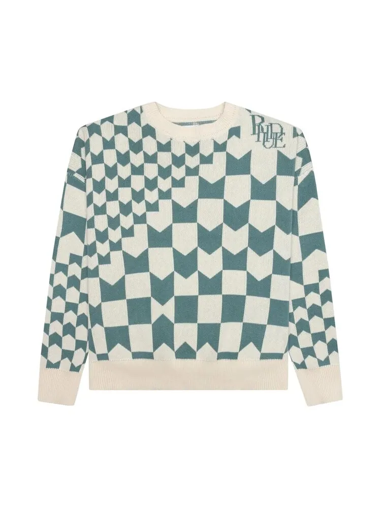 Толстовка Rhude Cashmere Racing Crewneck