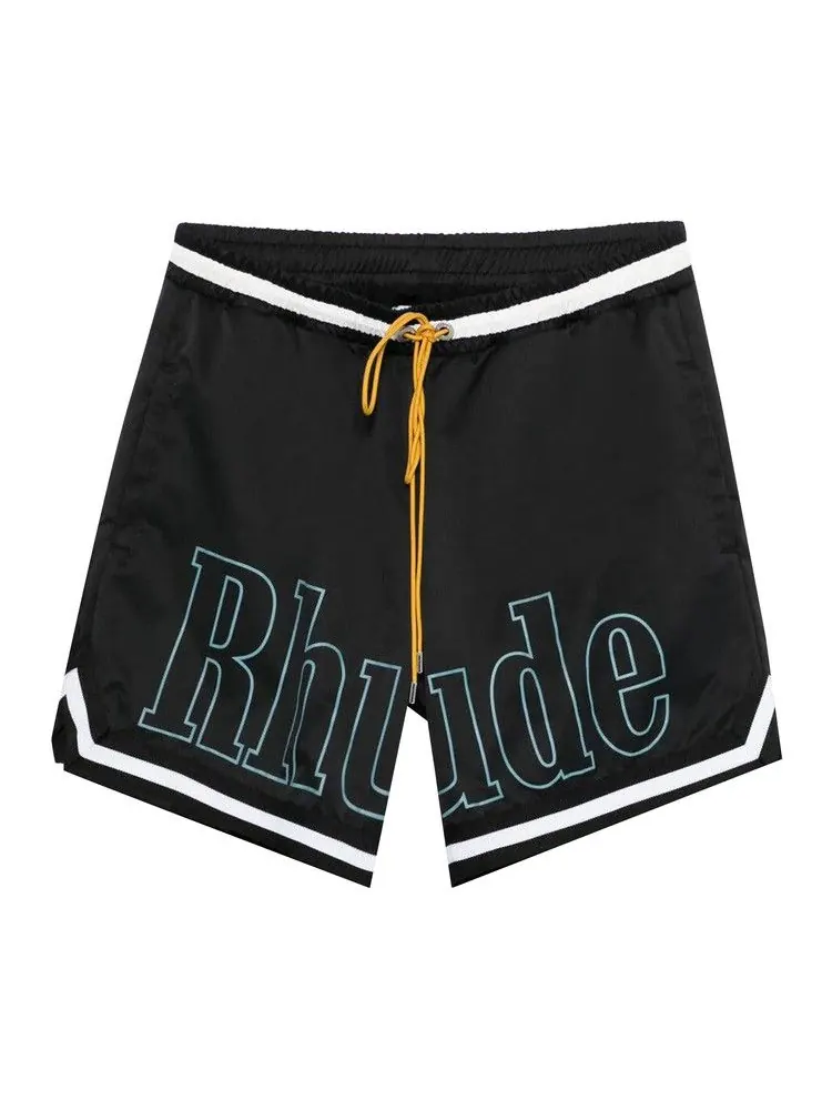Шорты для плавания Rhude Logo Basketball Swim Shorts