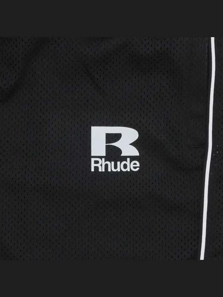 Спортивные брюки Rhude Mesh Piping Parachute Track Pant — изображение 3 из 3, черный