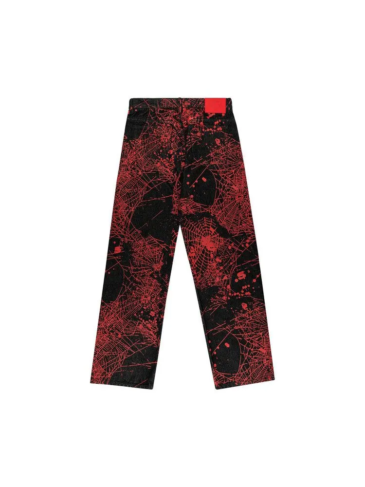 Брюки Sp5der V2 Web Denim — 2