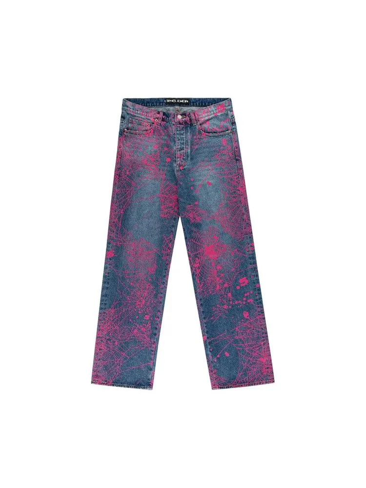 Брюки Sp5der V2 Web Denim — 1